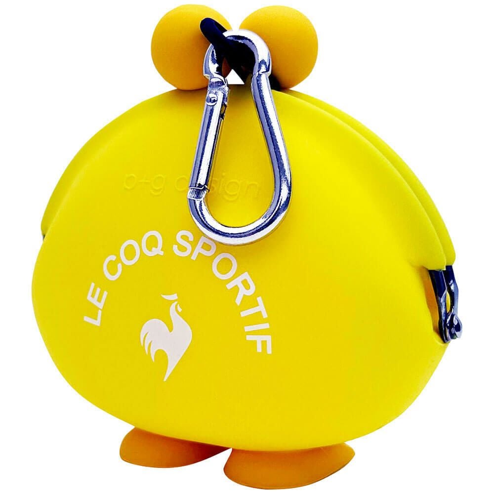 ルコック Le coq sportif　レディース ヒヨコ シリコーンポーチ LG5SBZ04L YL イエロー　2025年モデル 詳細2