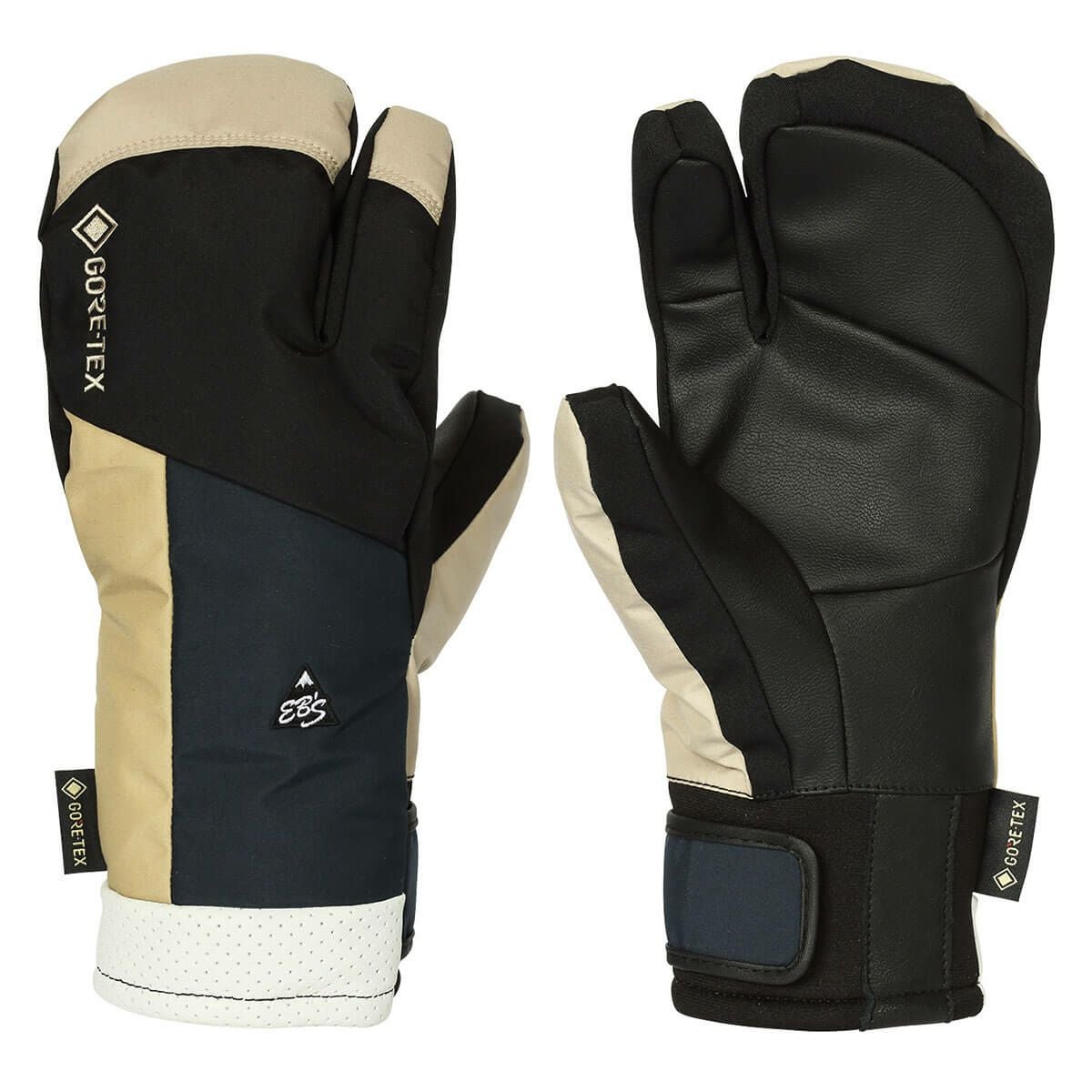 エビス eb's　GAME CHANGER TRIGGER ゲームチェンジャートリガー BEIGE/BK　GORE-TEX ゴアテックス スキーグローブ 2025-2026 詳細2