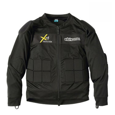 エビス eb's　ボディパッドXRD BLACK　スキー スノーボードプロテクター 2025-2026 詳細1