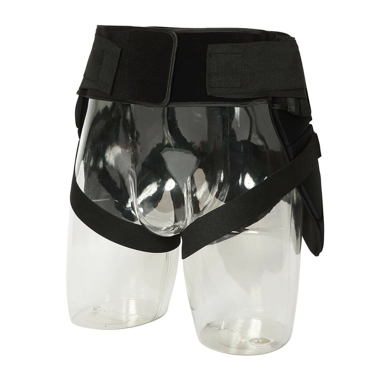 エビス eb's　ハーネス型ヒッププロテクター BLACK　スキー スノーボードプロテクター 2025-2026 詳細2