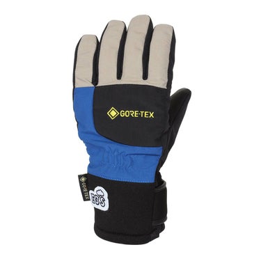 エビス eb's　GORE-TEX JR 5 ゴアテックス ジュニア5 BEIGE/BLUE　ジュニア スキーグローブ 2025-2026 詳細1