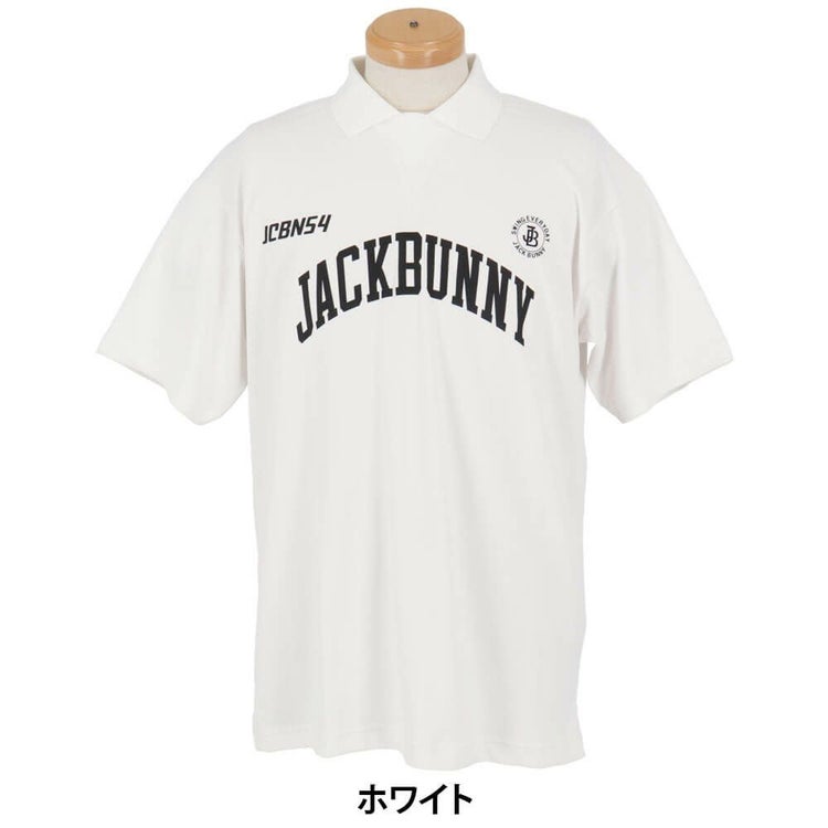 ジャックバニー Jack Bunny!! メンズ ロゴプリント メッシュダブル 