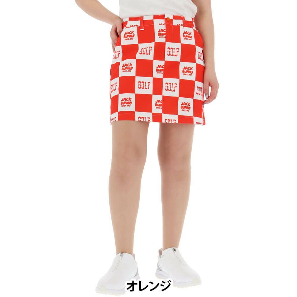 ジャックバニー Jack Bunny!!　レディース オックス ドビー インナーパンツ一体型 スカート 263-5134302　2025年モデル 詳細11