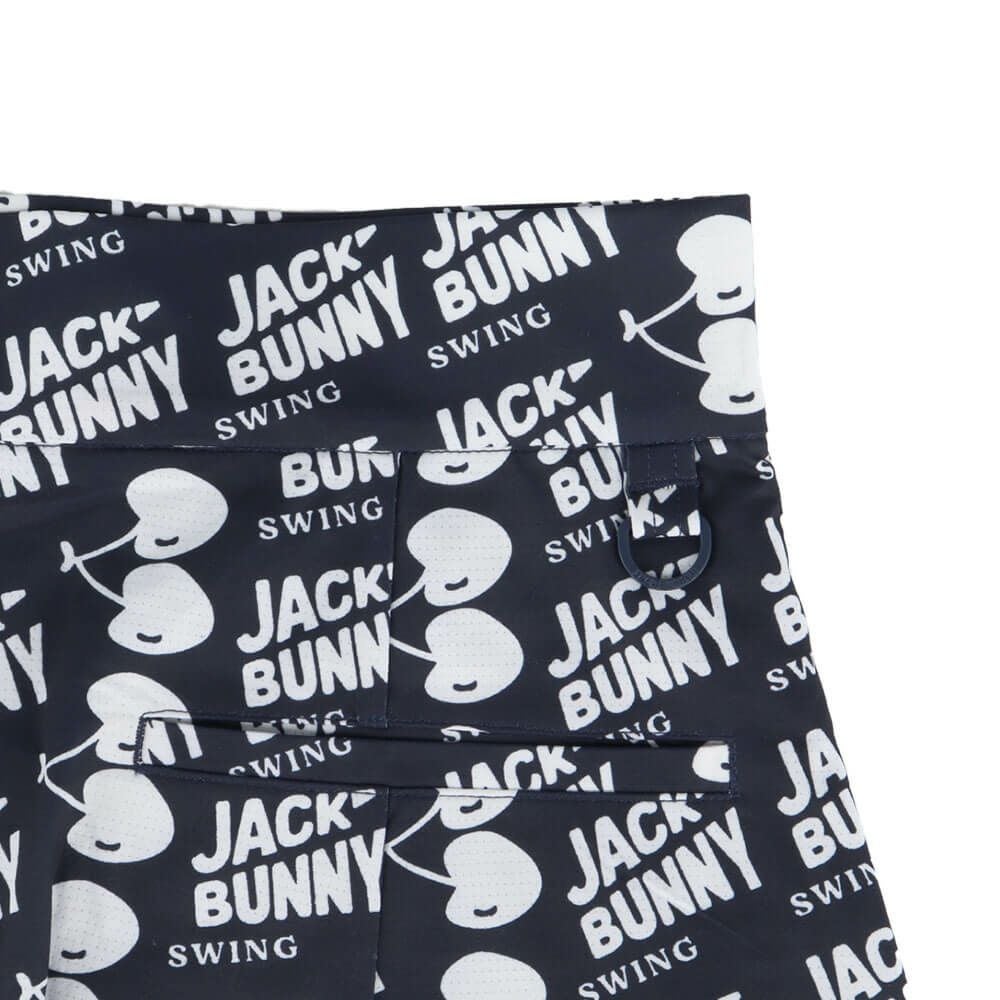 ジャックバニー Jack Bunny!! レディース フルーツロゴ柄 メッシュ天竺