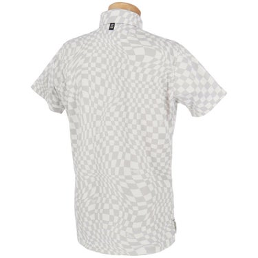 ルコック Le coq sportif　メンズ ロゴデザイン VICHY柄 半袖 ポロシャツ LG5SHS01M　2025年モデル 詳細11