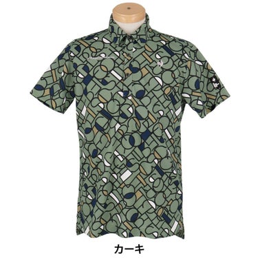 ルコック Le coq sportif　メンズ カラーブロックグラフィック小柄 半袖 ポロシャツ LG5SHS03M　2025年モデル 詳細2