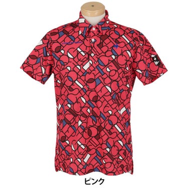 ルコック Le coq sportif　メンズ カラーブロックグラフィック小柄 半袖 ポロシャツ LG5SHS03M　2025年モデル 詳細5