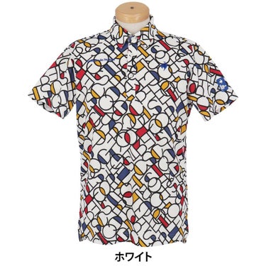 ルコック Le coq sportif　メンズ カラーブロックグラフィック小柄 半袖 ポロシャツ LG5SHS03M　2025年モデル 詳細8