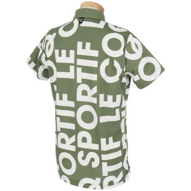 ルコック Le coq sportif　メンズ マルチカラーロゴ柄 半袖 ポロシャツ LG5SHS05M　2025年モデル 詳細6