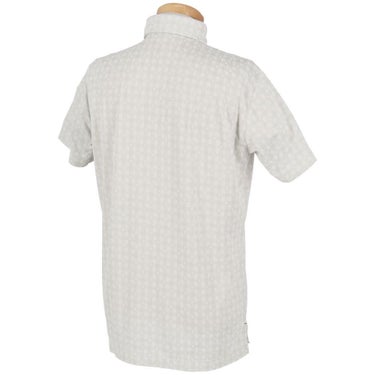 ルコック Le coq sportif　メンズ ロゴ刺繍 モノグラム柄 ジャガード 半袖 ポロシャツ LG5SHS14M　2025年モデル 詳細12