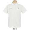 ルコック Le coq sportif　メンズ ロゴ刺繍 NEW BASIC 半袖 ポロシャツ LG5SHS16M　2025年モデル 詳細4