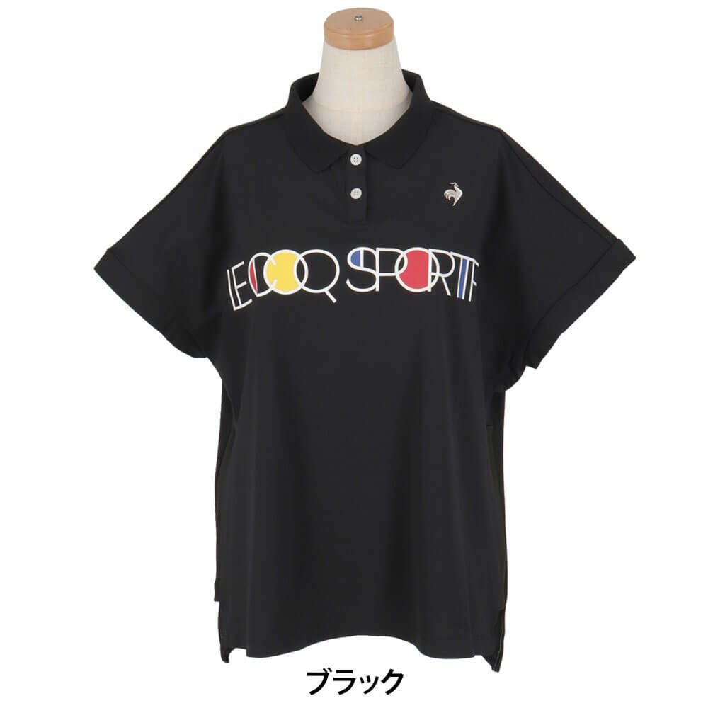 ルコック Le coq sportif レディース ワイドフィット 半袖 ポロシャツ LG5SHS04L 2025年モデル