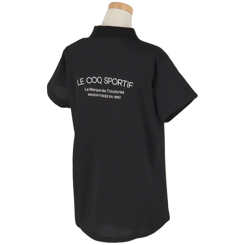 ルコック Le coq sportif　レディース Aラインシルエット 半袖 ポロシャツ LG5SHS06L　2025年モデル 詳細3