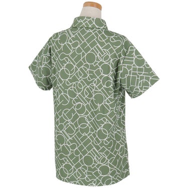 ルコック Le coq sportif　レディース カラーブロック総柄 半袖 ポロシャツ LG5SHS07L　2025年モデル 詳細3