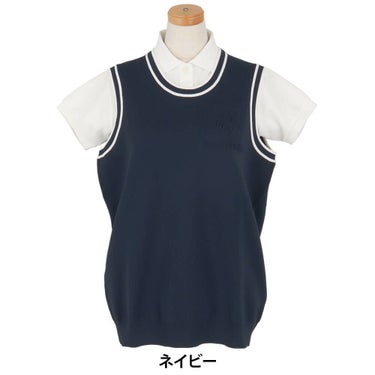 ルコック Le coq sportif　レディース NEW BASIC クルーネック ベスト LG5SVE50L　2025年モデル 詳細2