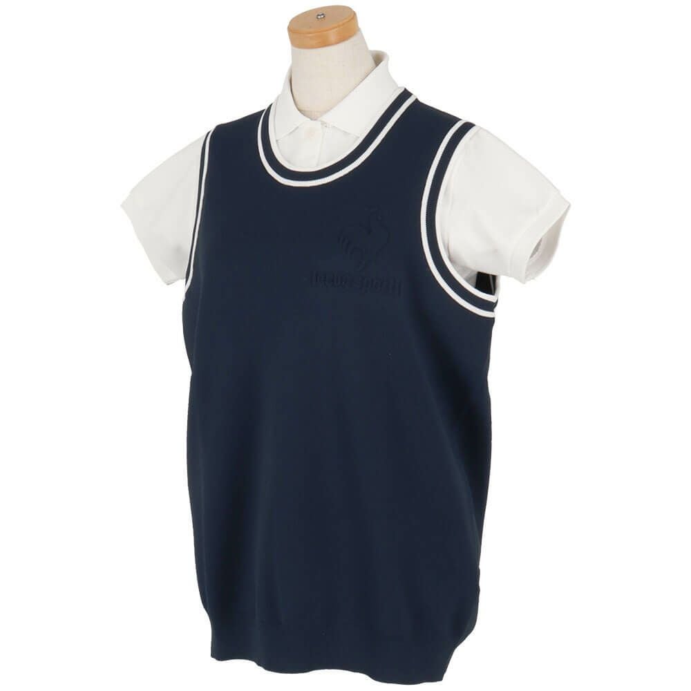 ルコック Le coq sportif　レディース NEW BASIC クルーネック ベスト LG5SVE50L　2025年モデル 詳細4