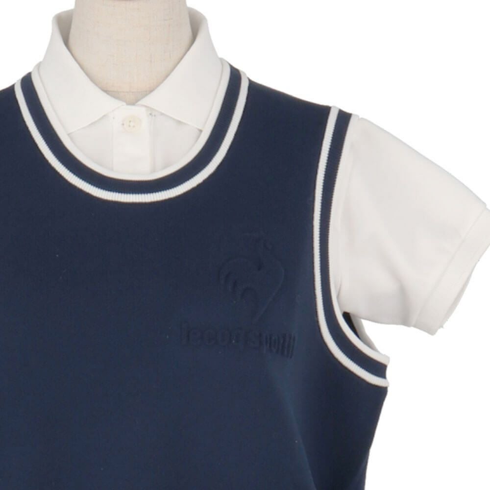 ルコック Le coq sportif　レディース NEW BASIC クルーネック ベスト LG5SVE50L　2025年モデル 詳細5