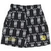 ザ スウィンガー THE SWINGGGR　メンズ TRUMP 総柄プリント ショートパンツ 0125-SWG-PT001 BLACK　2025年モデル
