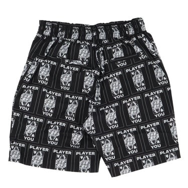 ザ スウィンガー THE SWINGGGR　メンズ TRUMP 総柄プリント ショートパンツ 0125-SWG-PT001 BLACK　2025年モデル 詳細2