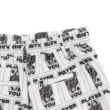 ザ スウィンガー THE SWINGGGR　メンズ TRUMP 総柄プリント ショートパンツ 0125-SWG-PT001 WHITE　2025年モデル 詳細5