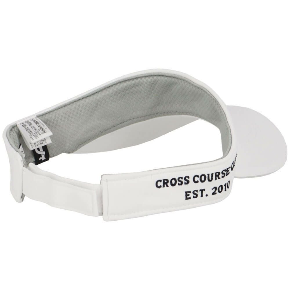 ジュン アンド ロペ JUN ＆ ROPE　レディース 立体ロゴ刺繍 バイザー ERU15020 07 グレー　2025年モデル 詳細2