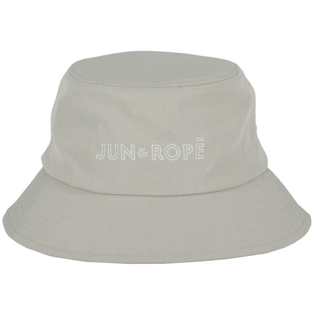 ジュン アンド ロペ JUN ＆ ROPE　レディース ロゴ刺繍 バケットハット ERU55000 07 グレー　2025年モデル 詳細3