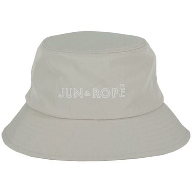 ジュン アンド ロペ JUN ＆ ROPE　レディース ロゴ刺繍 バケットハット ERU55000 07 グレー　2025年モデル 詳細3