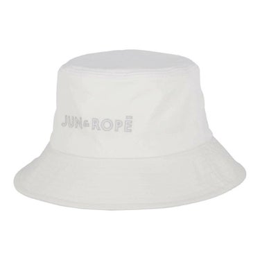 ジュン アンド ロペ JUN ＆ ROPE　レディース ロゴ刺繍 バケットハット ERU55000 10 ホワイト　2025年モデル