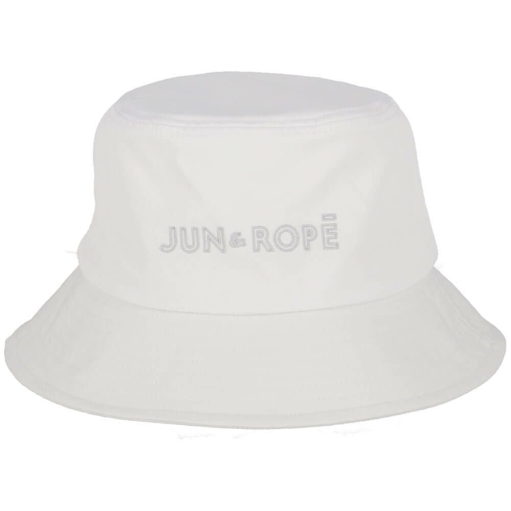 ジュン アンド ロペ JUN ＆ ROPE　レディース ロゴ刺繍 バケットハット ERU55000 10 ホワイト　2025年モデル 詳細3