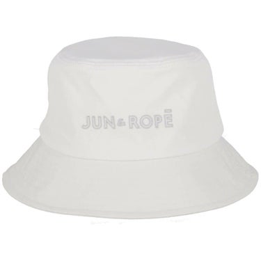 ジュン アンド ロペ JUN ＆ ROPE　レディース ロゴ刺繍 バケットハット ERU55000 10 ホワイト　2025年モデル 詳細3