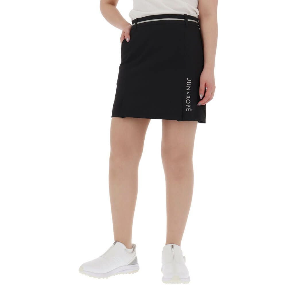ジュン アンド ロペ JUN ＆ ROPE　レディース ピケロゴ使い インナーパンツ付き スカート ERC35100　2025年モデル 詳細3