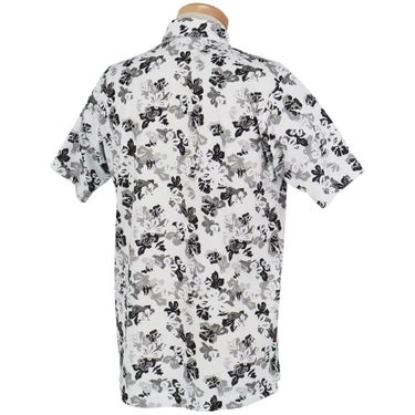 ブリヂストンゴルフ　メンズ 花柄 総柄 半袖ポロシャツ 3GE02A　2025年モデル 詳細2