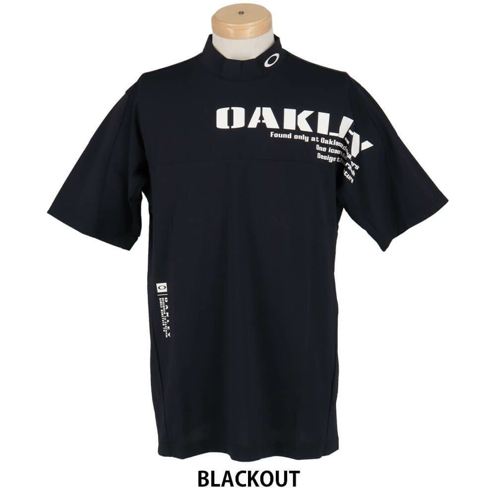 オークリー OAKLEY　メンズ 半袖 モックネックシャツ FOA407677　2025年モデル 詳細5