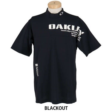 オークリー OAKLEY　メンズ 半袖 モックネックシャツ FOA407677　2025年モデル 詳細5