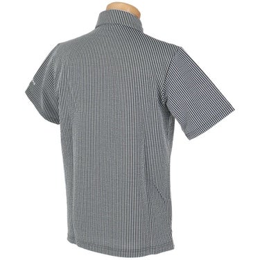 マンシングウェア Munsingwear　メンズ ストライプ サッカー 半袖 ポロシャツ MG5SHS83M　2025年モデル 詳細2