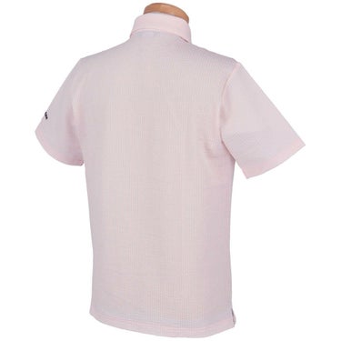 マンシングウェア Munsingwear　メンズ ストライプ サッカー 半袖 ポロシャツ MG5SHS83M　2025年モデル 詳細4