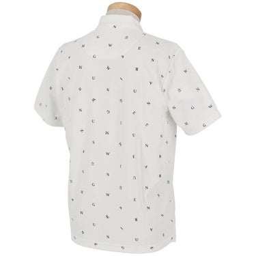 マンシングウェア Munsingwear　メンズ 飛び柄プリント 半袖 ポロシャツ MG5SHS87M　2025年モデル 詳細6