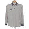 マンシングウェア Munsingwear　メンズ ドット鹿の子 長袖 ポロシャツ MG5SLS82M　2025年モデル ネイビー