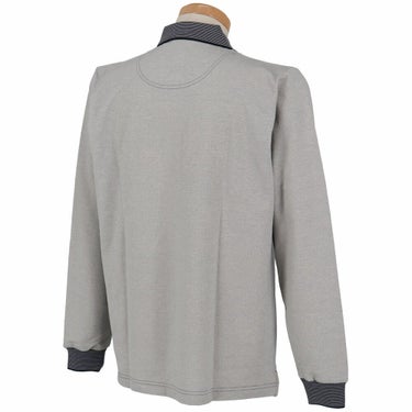 マンシングウェア Munsingwear　メンズ ドット鹿の子 長袖 ポロシャツ MG5SLS82M　2025年モデル 詳細2