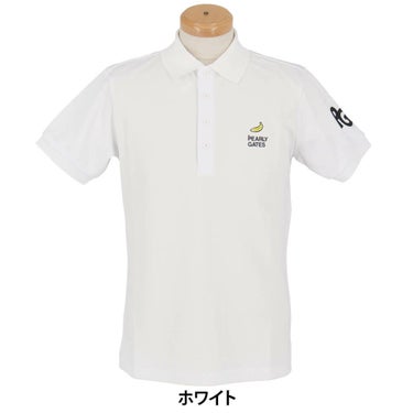 パーリーゲイツ PEARLY GATES　メンズ ストレッチカノコ 半袖 ポロシャツ 053-5160303　2025年モデル 詳細2