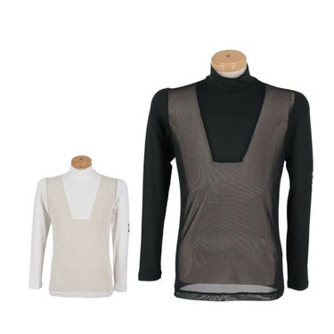 パーリーゲイツ PEARLY GATES　メンズ E/ハイマルチFDベア天竺 ハイネック 長袖 インナーシャツ 053-5166403　2025年モデル