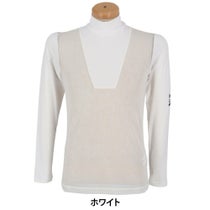 パーリーゲイツ PEARLY GATES　メンズ E/ハイマルチFDベア天竺 ハイネック 長袖 インナーシャツ 053-5166403　2025年モデル