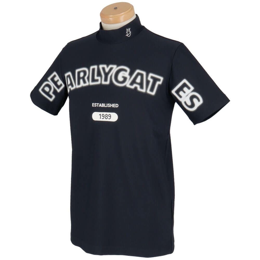 パーリーゲイツ PEARLY GATES メンズ 4WAYリップル 半袖 ハイネック