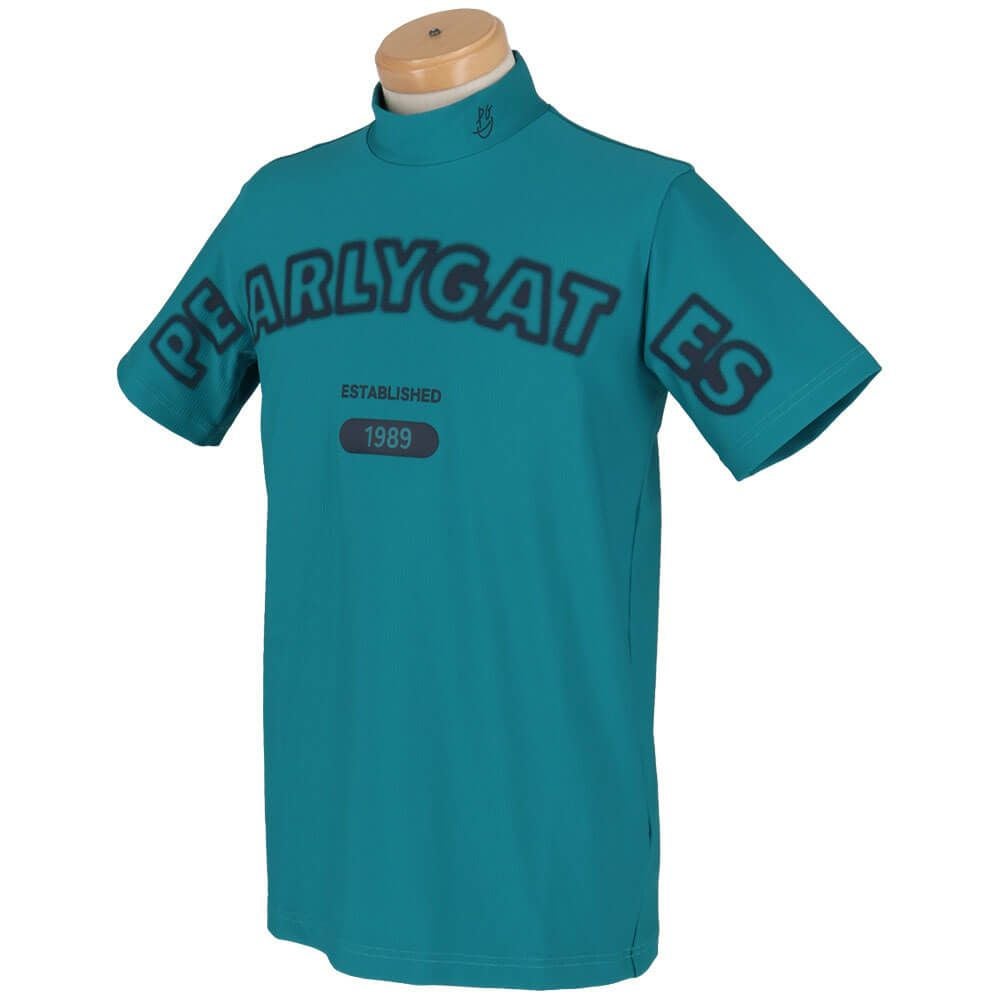 パーリーゲイツ PEARLY GATES メンズ 4WAYリップル 半袖 ハイネック