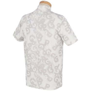 パーリーゲイツ PEARLY GATES　メンズ PGロゴデニム柄 Peストレッチ 半袖 ハイネックシャツ 053-5167403　2025年モデル 詳細3