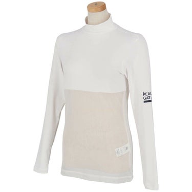 パーリーゲイツ PEARLY GATES　レディース E/ハイマルチFDベア天竺 ハイネック 長袖 インナーシャツ 055-5166404　2025年モデル 詳細4
