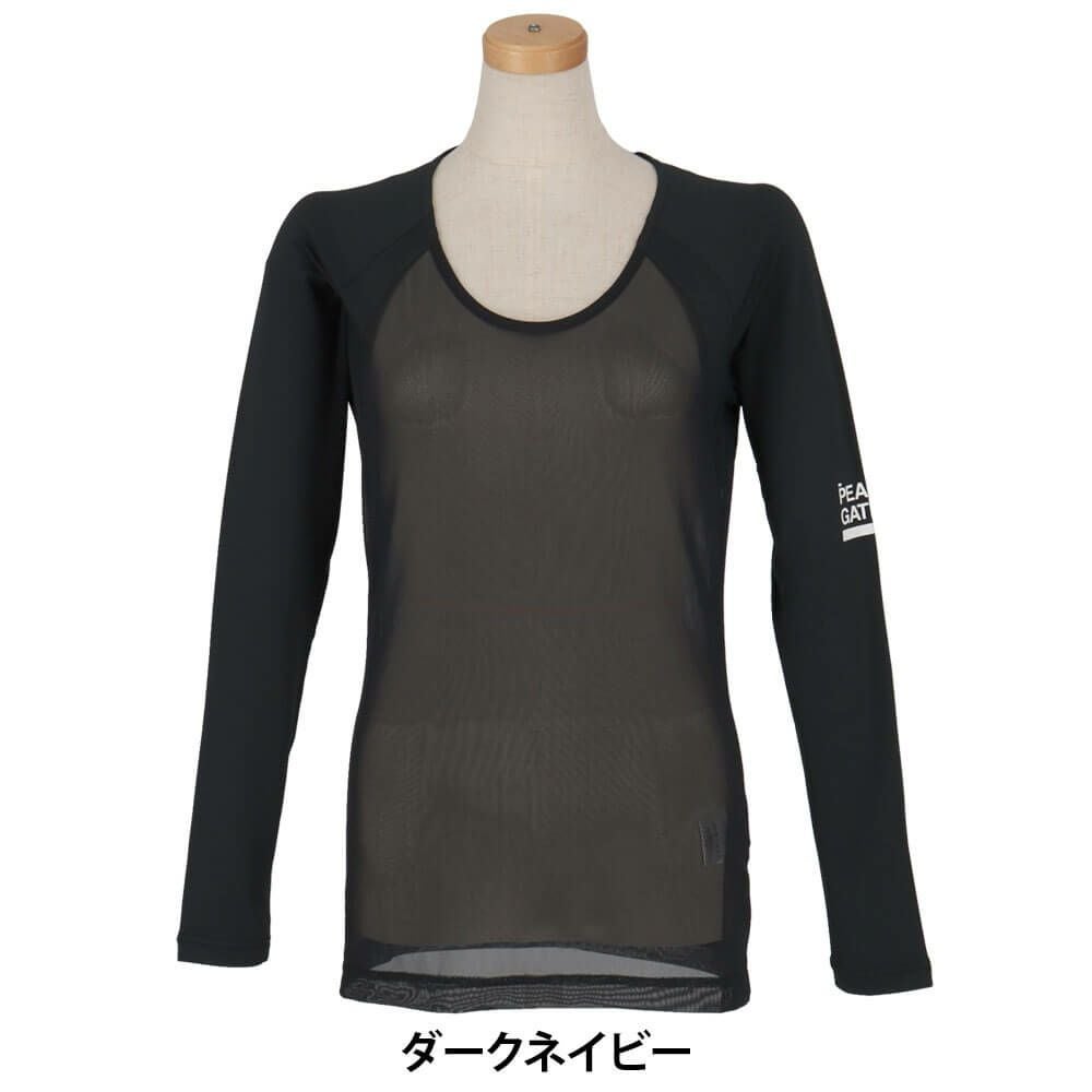 パーリーゲイツ PEARLY GATES　レディース E/ハイマルチFDベア天竺 Uネック 長袖 インナーシャツ 055-5166406　2025年モデル 詳細6