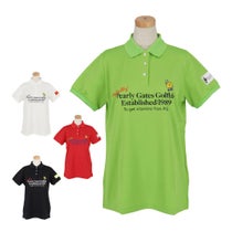 パーリーゲイツ PEARLY GATES　レディース Primeflex 吸湿性メッシュ 半袖 ポロシャツ 055-5160502　2025年モデル