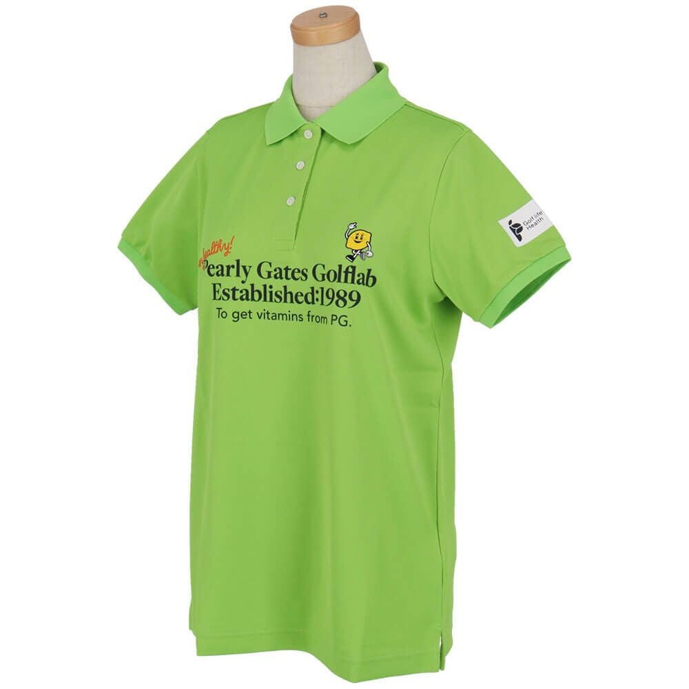 パーリーゲイツ PEARLY GATES　レディース Primeflex 吸湿性メッシュ 半袖 ポロシャツ 055-5160502　2025年モデル 詳細4