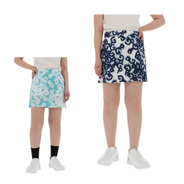 パーリーゲイツ PEARLY GATES　レディース ロゴデニムプリント TEXBRID 二重織裏使い スカート 055-5134406　2025年モデル